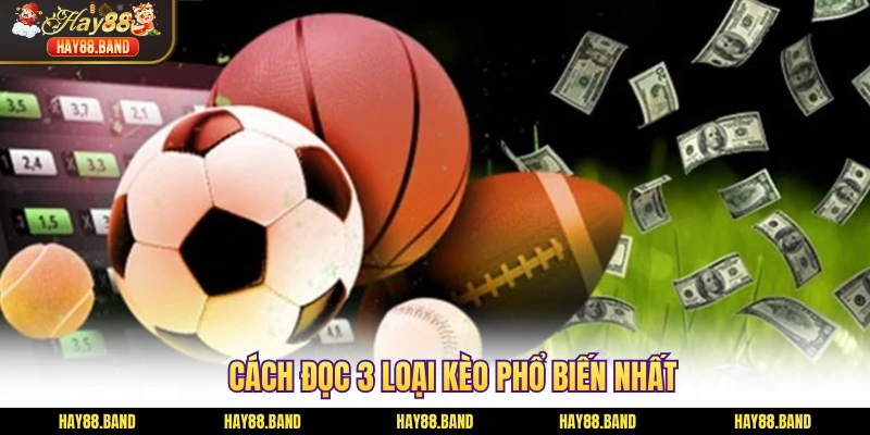 Cách đọc 3 loại kèo phổ biến nhất Cách đọc 3 loại kèo phổ biến nhất