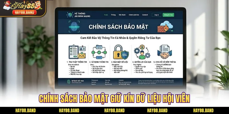 Chính sách bảo mật giữ kín dữ liệu hội viên