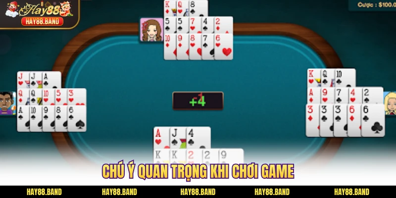 Chú ý quan trọng khi chơi game