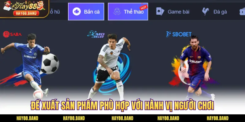 Đề xuất sản phẩm phù hợp với hành vị người chơi