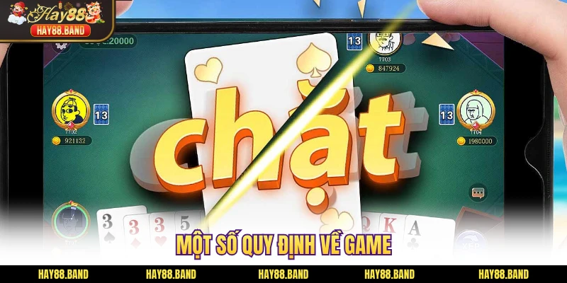 Một số quy định về game Một số quy định về game